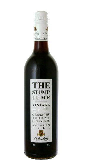 All vintages of d'Arenberg The Stump Jump Grenache Shiraz Mourverde. 