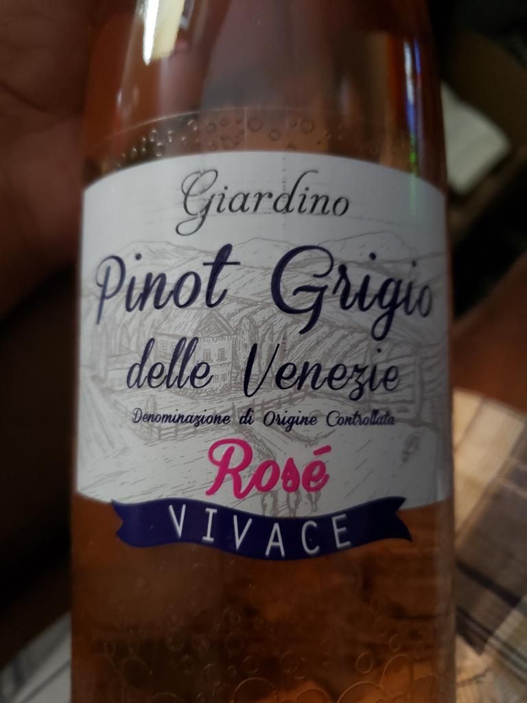 2020 Vigne Il Giardino Pinot Grigio Delle Venezie Vivace, Italy, Delle ...