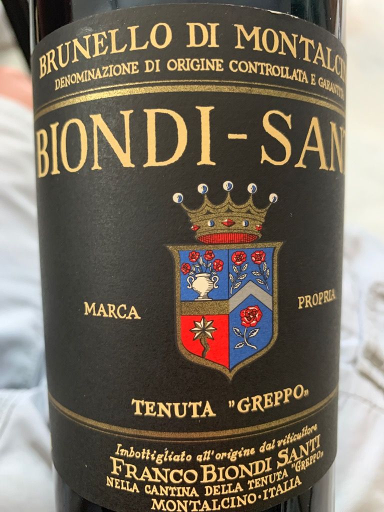 1998 Tenuta Greppo (Biondi-Santi) Brunello di Montalcino - CellarTracker