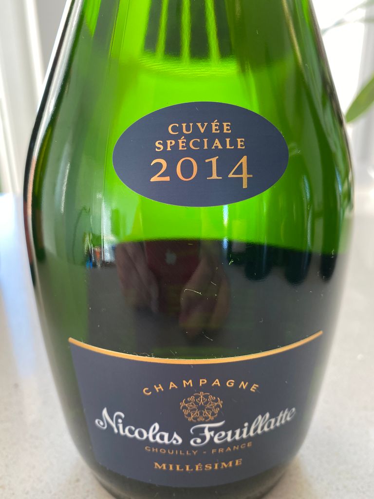 - Spéciale CellarTracker 2014 Champagne Millésimé Cuvée Nicolas Brut Feuillatte
