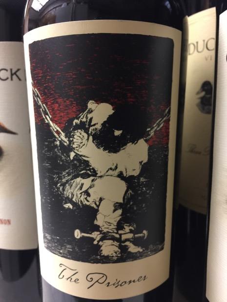 The Prisoner プリズナー 2016 ナパ・ヴァレー　1本 2016 Prisoner Wine Company The Prisoner - CellarTracker