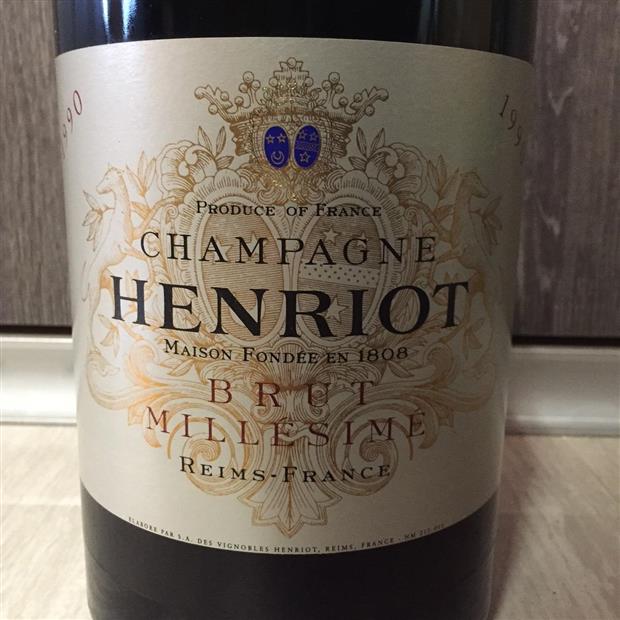 1990 Henriot Champagne Brut Millésimé - CellarTracker