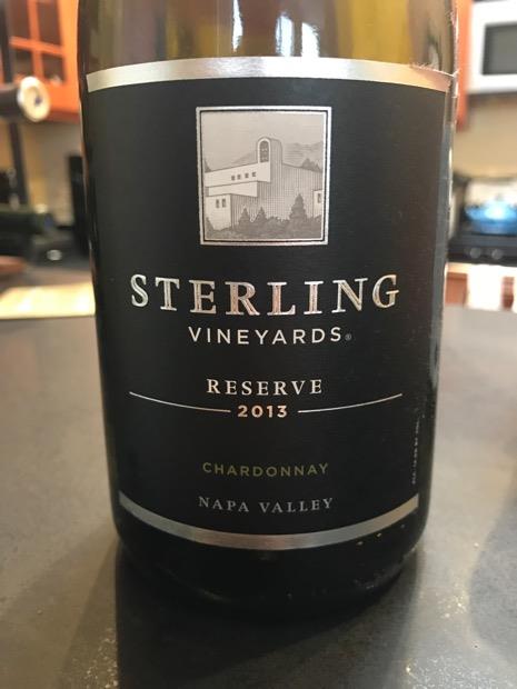 2014 Sterling Vineyards Chardonnay Reserve, USA, California, Napa ...