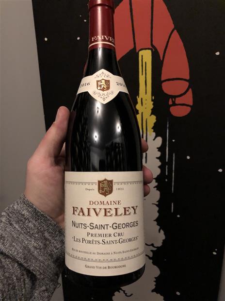 2016 Faiveley Nuits-Saint-Georges 1er Cru Les Porêts Saint-Georges