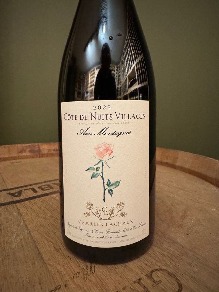 2020 Charles Lachaux Côte de Nuits Villages Aux Montagnes