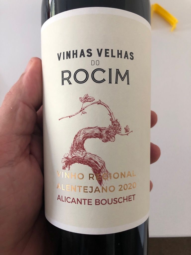 Herdade Do Rocim Vinho Regional Alentejano Vinhas Velhas Do Rocim Portugal Alentejano