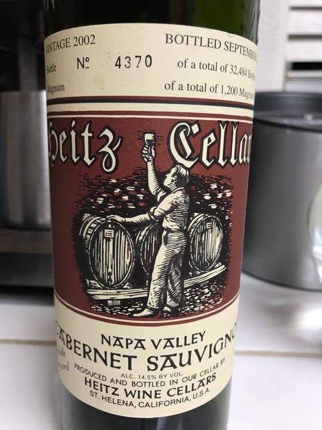 1997 Heitz Cellar Cabernet Sauvignon Trailside Vineyard
