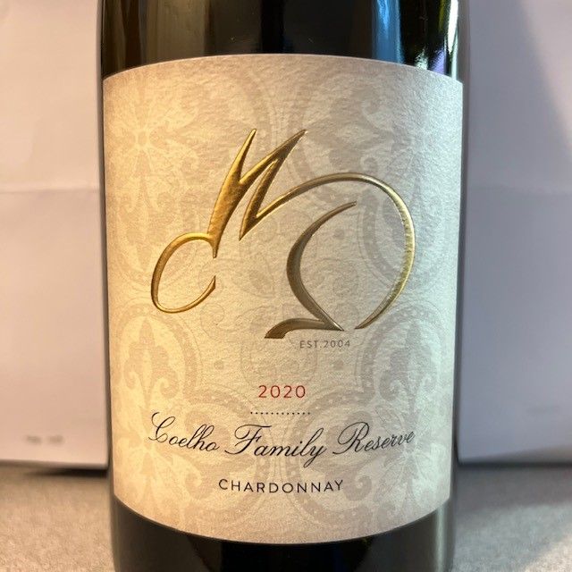 2021 Coelho Winery Chardonnay Family Reserve Coelho Vineyard, USA ...