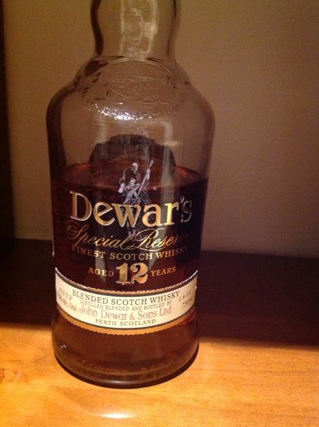 N.V. Dewar's 12 Year Old Special Reserve Blended Scotch Whisky, 43