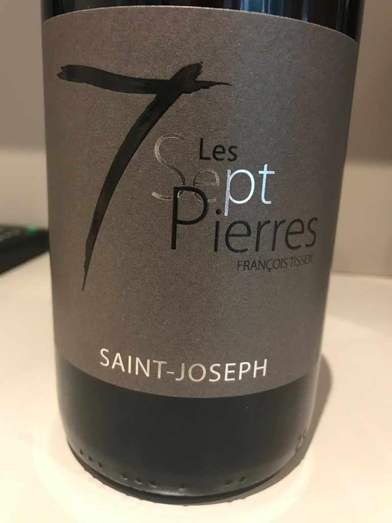 2016 Domaine Fran ois Tissot St. Joseph Les Sept Pierres