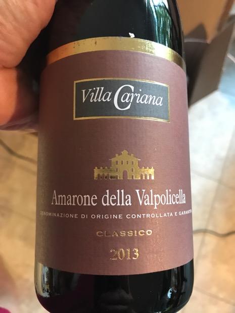 2012 Villa Cariana Amarone della Valpolicella Classico, Italy, Veneto ...