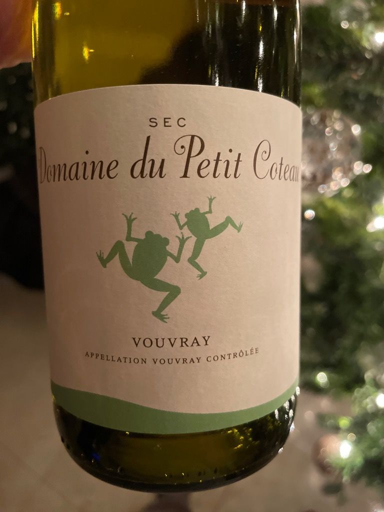 2018 Domaine du Petit Coteau Vouvray Sec, France, Loire Valley