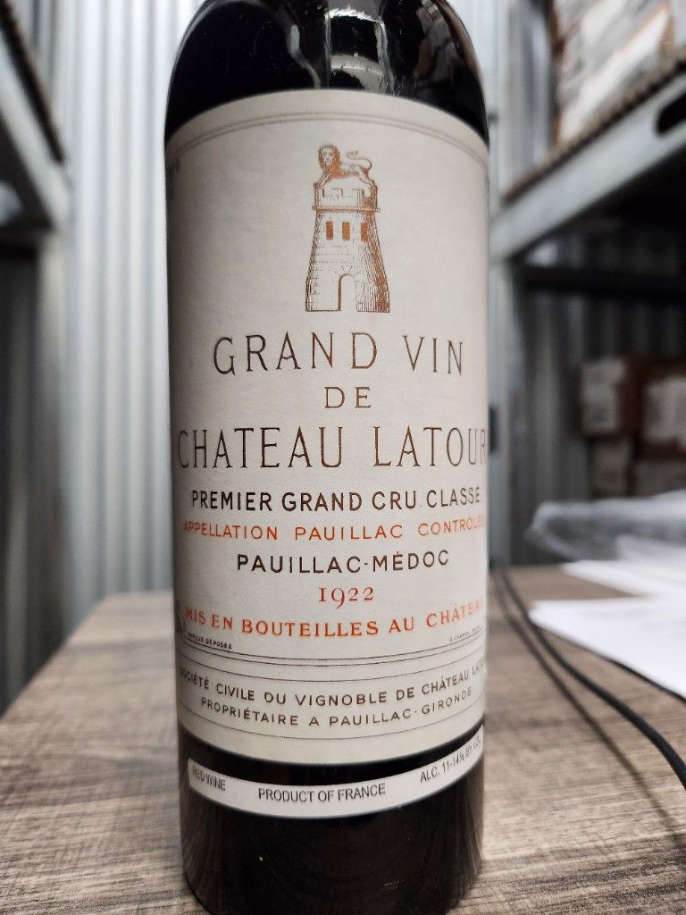 1886 Château Latour Grand Vin - CellarTracker
