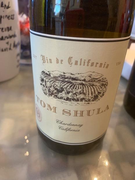 2019 Tom Shula Chardonnay - CellarTracker