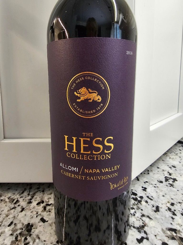 2019 The Hess Collection Cabernet Sauvignon Allomi - CellarTracker