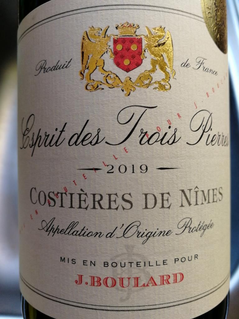 2021 Joseph Boulard CostièresdeNîmes Esprit des Trois Pierres, France