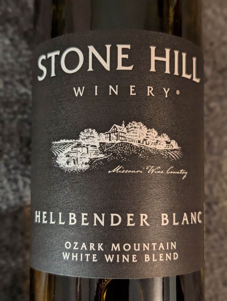 NV Stone Hill Hellbender Blanc, USA, Missouri, Ozark Mountain