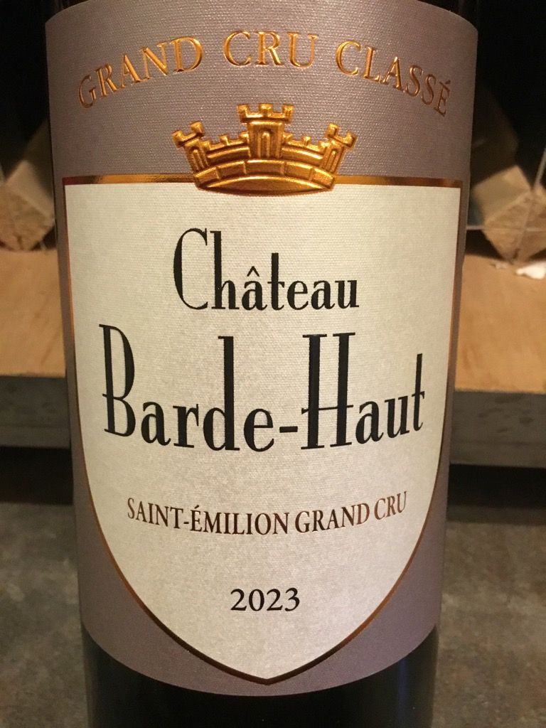2023 Château Barde-Haut, France, Bordeaux, Libournais, Saint-Émilion ...