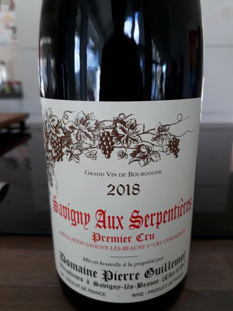 2018 Domaine Pierre Guillemot Savigny-lès-Beaune 1er Cru Les ...