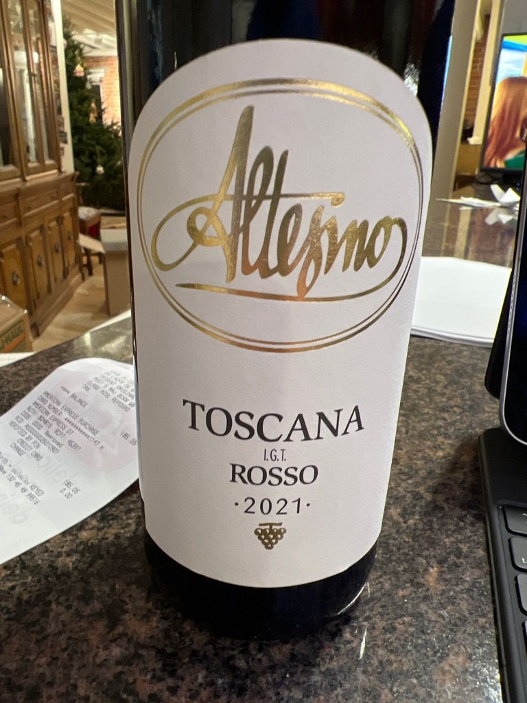 2021 Altesino Rosso Toscana IGT, Italy, Tuscany, Toscana IGT ...