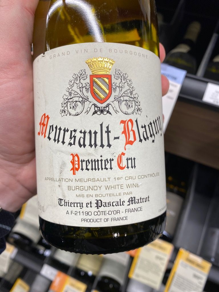 ワイン Meursault 1er Blagny 1995 Joseph Matrot Meursault 1er Blagny 1995 Joseph Matrot Burgundy | Charles