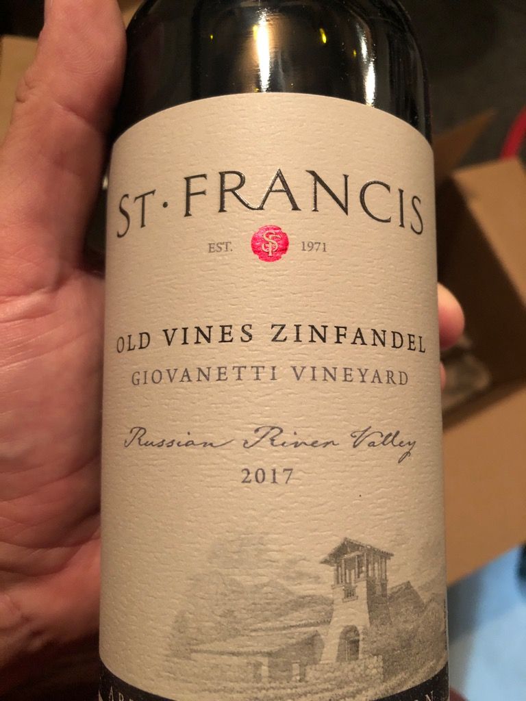St. Francis Old Vines Zinfandel 2016