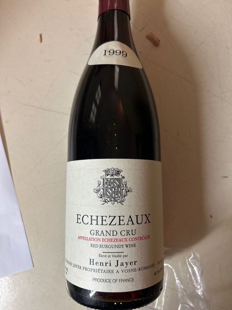 1999 Georges et Henri Jayer Echezeaux - CellarTracker
