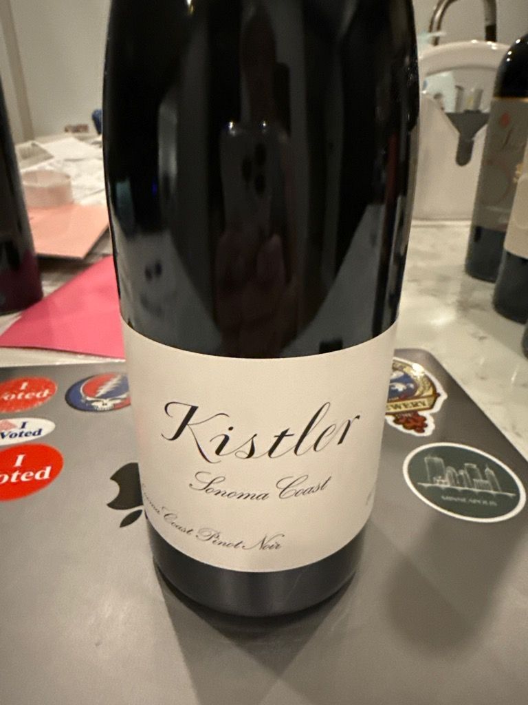 2022 Kistler Pinot Noir Sonoma Coast - CellarTracker