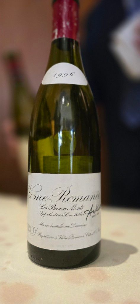 1996 Domaine Leroy Vosne-Romanée 1er Cru Les Beaux Monts
