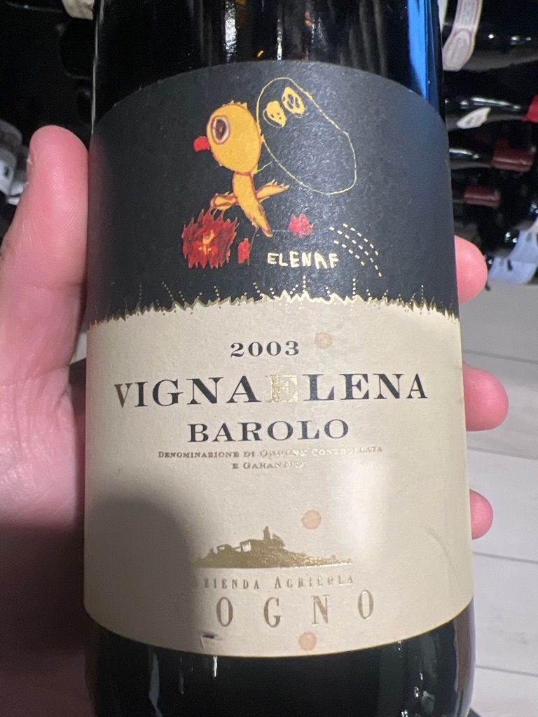 2003 Elvio Cogno Barolo Vigna Elena - CellarTracker