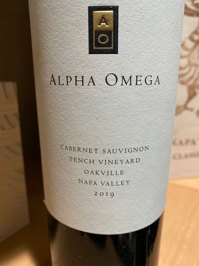 2020 Alpha Omega Cabernet Sauvignon Tench Vineyard CellarTracker