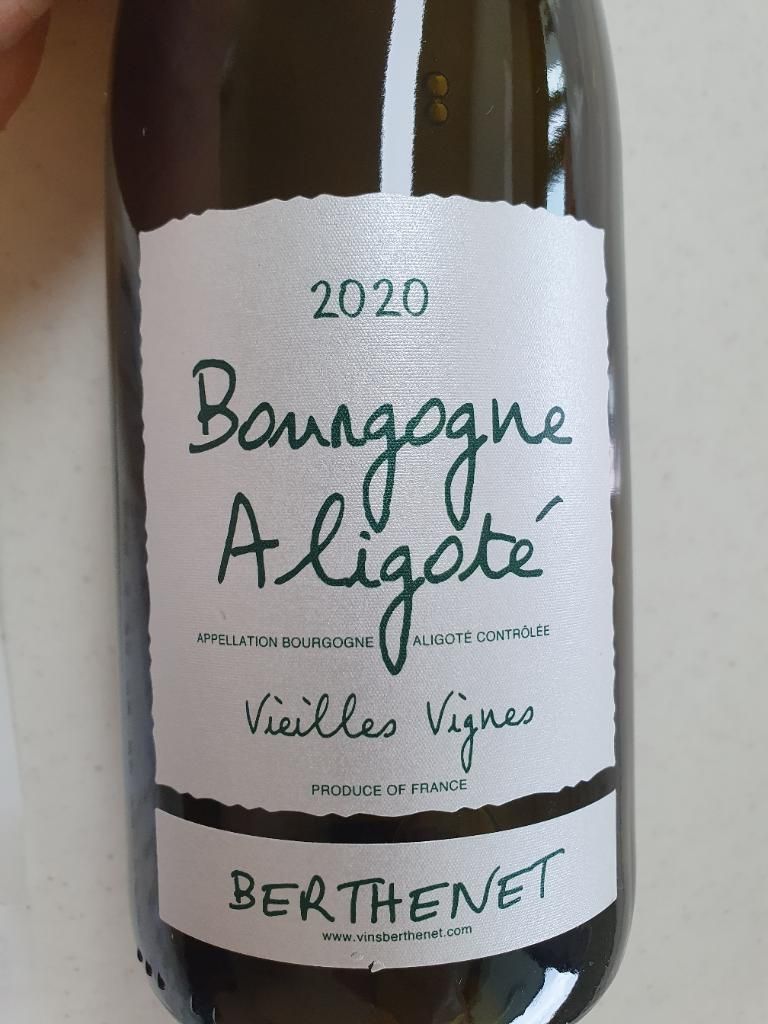 2022 Domaine Jean-Pierre Berthenet Bourgogne-Aligoté Vieilles Vignes ...