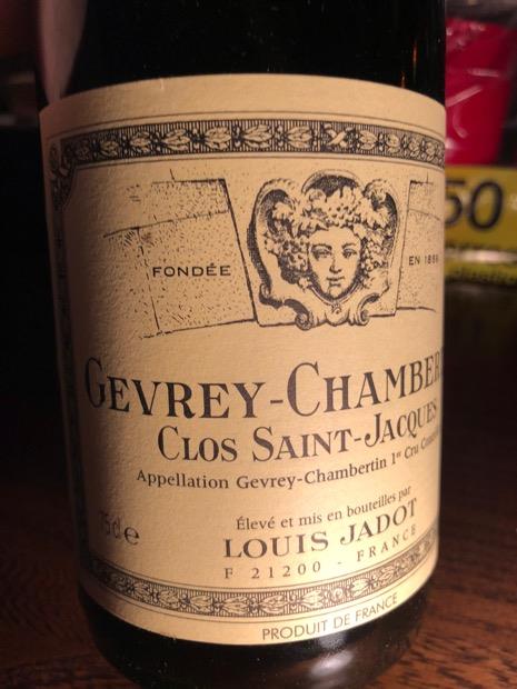 2005 Louis Jadot Gevrey-Chambertin 1er Cru Clos St. Jacques Domaine Louis  Jadot - CellarTracker