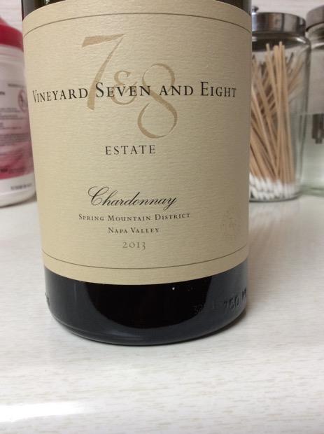 2013 Vineyard 7 & 8 Chardonnay Estate - CellarTracker