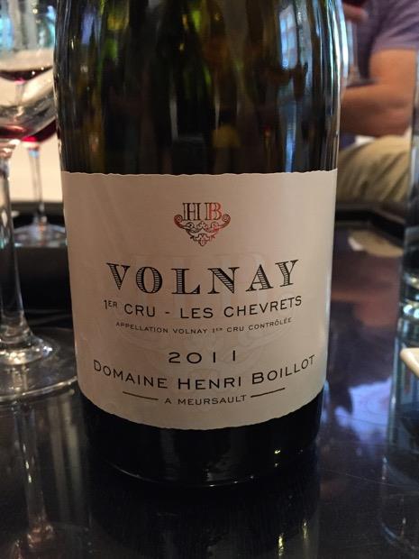 2011 Domaine Henri Boillot Volnay 1er Cru Les Chevrets - CellarTracker