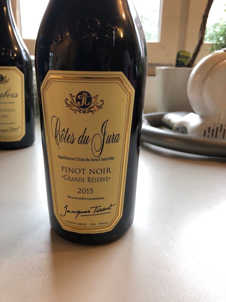 2016 Domaine Jacques Tissot Pinot Noir C tes du Jura Grande