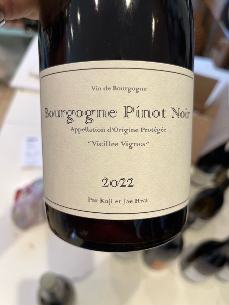 人気沸騰ブラドン Lou 2022 Dumont Noir Pinot Bourgogne Hwa Jae et Koji / コート・ドゥ・ニュイ