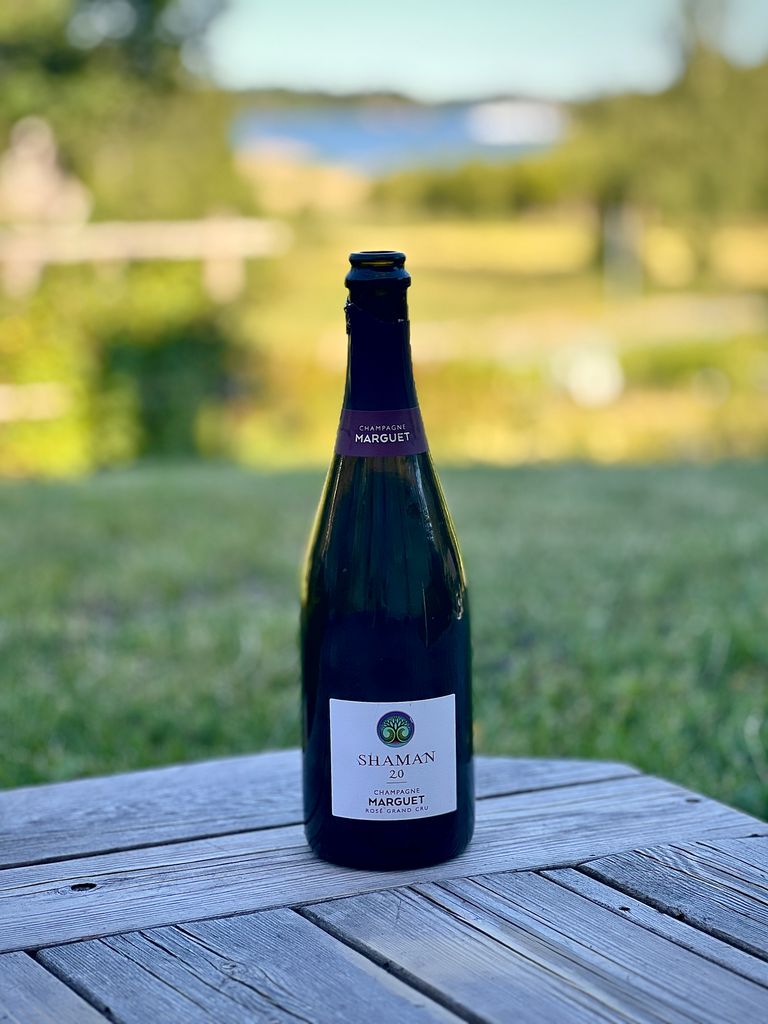 Shaman 17 Rosé Champagne Marguet 750ml NV Champagne Marguet Shaman 17 Brut Nature Rose Grand Cru
