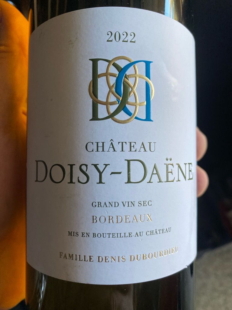 2022 Château Doisy-Daëne Grand Vin Sec - CellarTracker