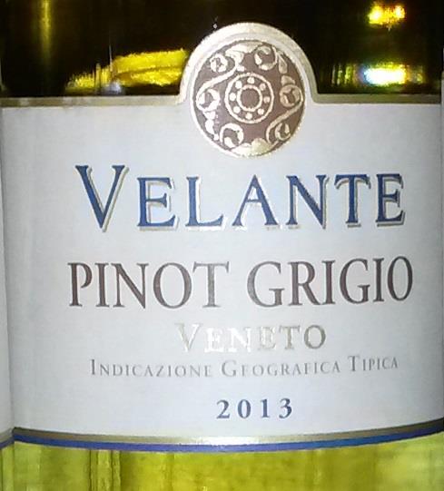 2013 Bertani Pinot Grigio Velante Veneto IGT, Italy, Veneto, Veneto IGT ...