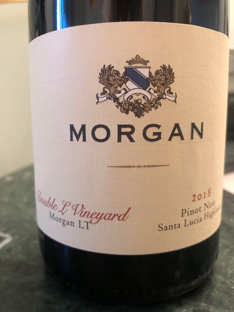 2018 Morgan Pinot Noir Double L Vineyard, USA, California, Central ...