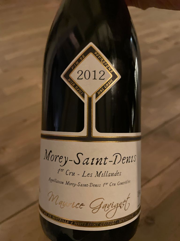 2014 Maurice Gavignet Morey-Saint-Denis 1er Cru Les Millandes
