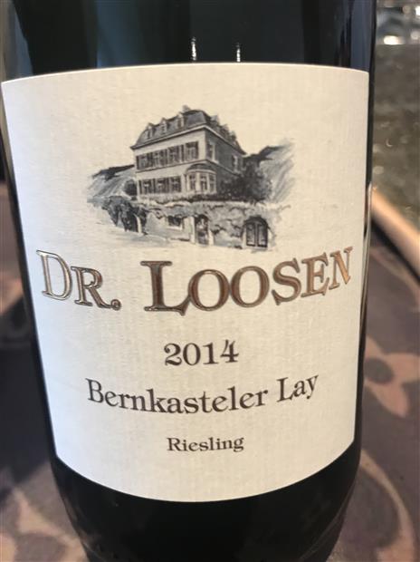 14 Dr Loosen Bernkasteler Lay Riesling Trocken Germany Mosel Saar Ruwer Cellartracker