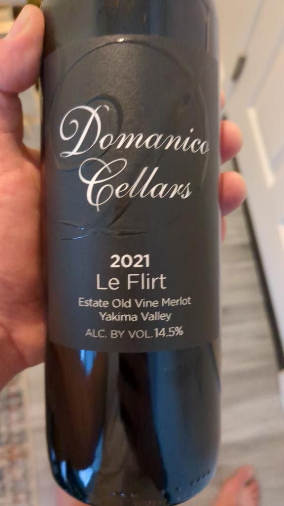 2021 Domanico Cellars Merlot Le Flirt, USA, Washington, Columbia Valley