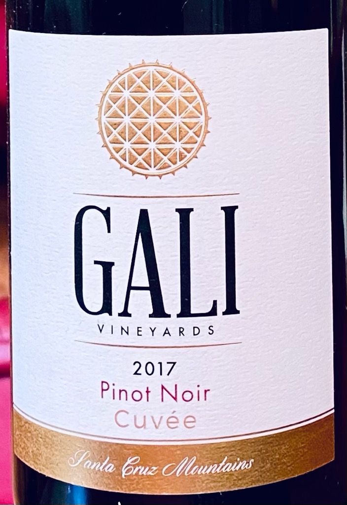 2017 Gali Vineyards Pinot Noir, USA, California, Santa Cruz Mountains CellarTracker