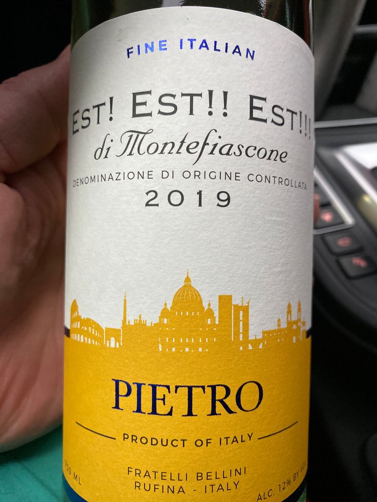2019 Pietro Est! Est!! Est!!! di Montefiascone, Italy, Latium, Est! Est!! Est!!! di