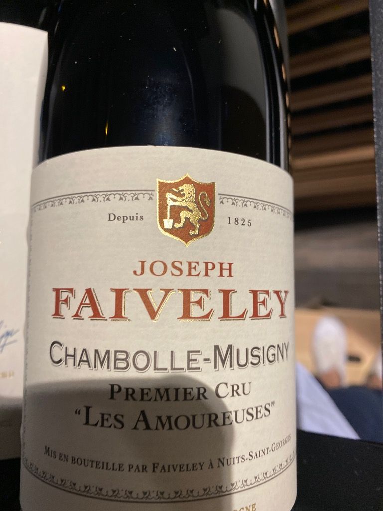 2017 Faiveley Chambolle-Musigny 1er Cru Les Amoureuses - CellarTracker