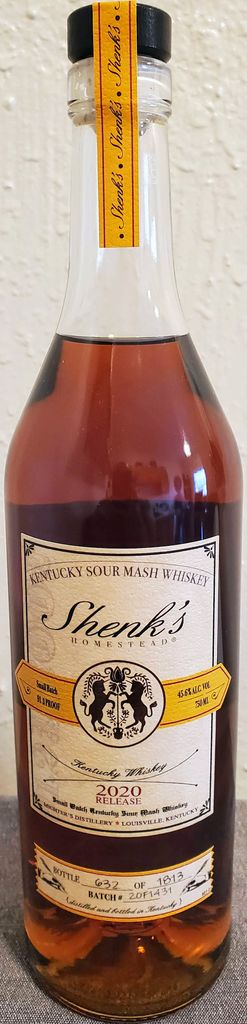 2023 Shenk's Homestead Small Batch Kentucky Sour Mash Whiskey