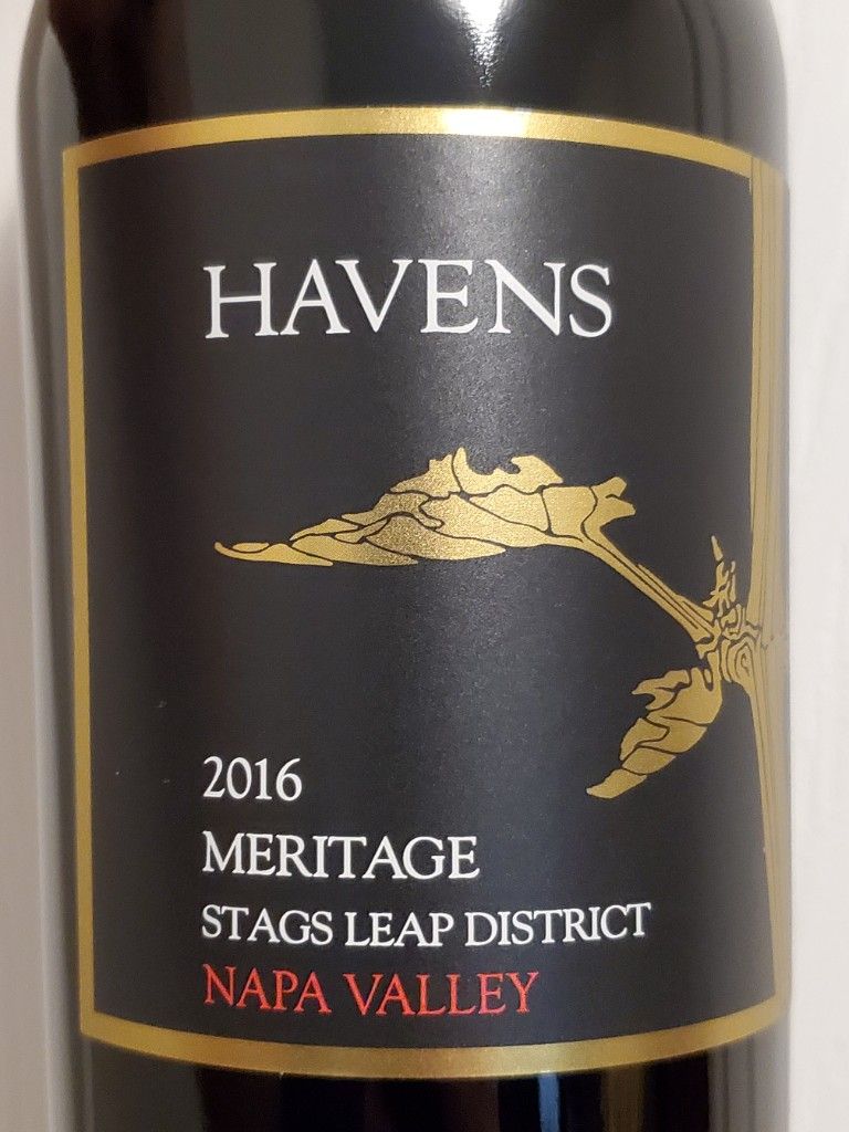 2016 Havens Wine Cellars Meritage, USA, California, Napa Valley, Stags Leap District CellarTracker