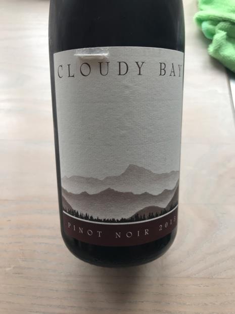 2019 Cloudy Bay Pinot Noir - CellarTracker